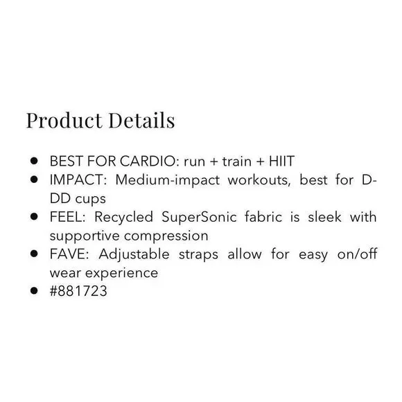 ATHLETA Womens Ultimate Adjustable Bra D-DD NEW Sz Large L Muted Red Racerback - Picture 4 of 12